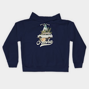 ALOHA- SEAS THE DAY Kids Hoodie